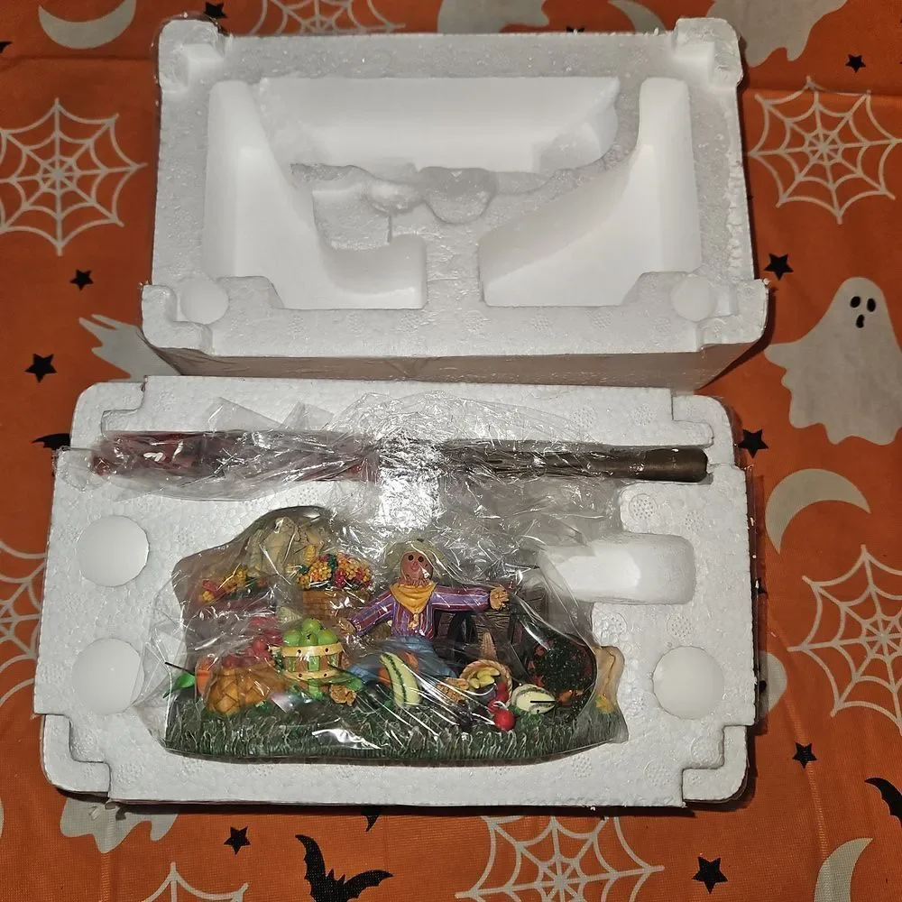 Department 56 Village Accessories with Harvest Scene
